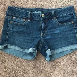 Stretchy Jean Shorts